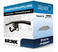 BRINK Anhängekupplung abnehmbar passend für Dacia Jogger 09.2021-jetzt neu