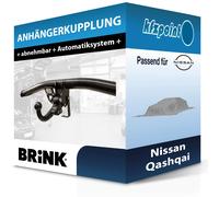 Abnehmbare Anhängerkupplung für NISSAN Qashqai 04.2021-05.2024 III Typ J12 Brink