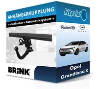 BRINK Anhängekupplung abnehmbar passend für Citroen C5 Aircross 11.2018-jetzt FP