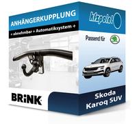 Für Skoda Karoq SUV 11.2017-jetzt BRINK Anhängerkupplung abnehmbar neu
