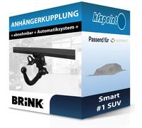 Brink Anhängerkupplung abnehmbar Kugelstange von unten gesteckt - VOLVO EX30