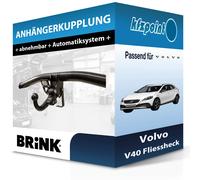 Brink Anhängerkupplung Diagonal Abnehmbar Passend Für Volvo V40 612900