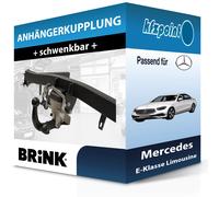 Brink Anhängerkupplung Ahk Schwenkbar Passend Für Mercedes-benz E-klasse