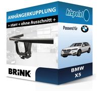 Brink Anhängerkupplung starr mit angeschraubtem Kugelkopf - BMW X5