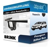 Brink Anhängerkupplung starr mit angeschraubtem Kugelkopf - OPEL COMBO Tour / Life