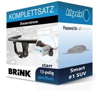 BRINK Anhängekupplung starr und ECS E-Satz 13polig für Smart #1 SUV 06.22- neu