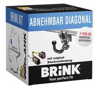 Abnehmbare Anhängerkupplung für VOLVO XC60 05.2008-12.2017 I Typ 156 Brink NEU