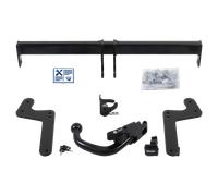 Brink Anhängerkupplung abnehmbar Kugelstange von schräg unten gesteckt - DACIA DUSTER