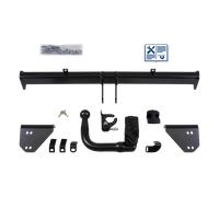 Brink Anhängerkupplung abnehmbar Kugelstange von unten gesteckt - BMW X1