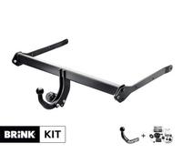 BRINK Anhängevorrichtung KIT (Inklusiv E-satz) Rückseite 12V für TOYOTA Set388940