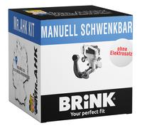 Brink Anhängerkupplung schwenkbar für VW Golf Sportsvan 18-20 inkl. ABE EBA
