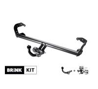 BRiNK ANHÄNGERKUPPLUNG STARR + E-SATZ passend für CITROËN C1 PEUGEOT 108 TOYOTA