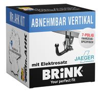 Brink Anhängerkupplung vert. abnehmbar für VW T-Roc 17-25 +7polig spezifisch