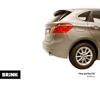 Brink Anhängerkupplung abnehmbar Kugelstange von unten gesteckt - BMW X1