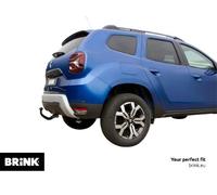 Brink Anhängerkupplung abnehmbar Kugelstange von schräg unten gesteckt - DACIA DUSTER