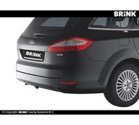 Brink Anhängerkupplung abnehmbar Kugelstange von schräg unten gesteckt - FORD MONDEO IV Stufenheck