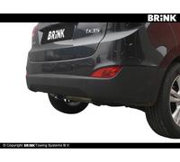 Brink Anhängerkupplung abnehmbar Kugelstange von schräg unten gesteckt - KIA SPORTAGE