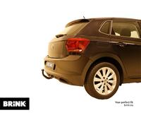 Brink Anhängerkupplung abnehmbar Kugelstange von schräg unten gesteckt - SEAT IBIZA V