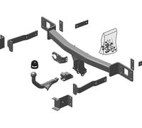 Brink Anhängerkupplung Diagonal Abnehmbar Passend Für Mercedes-benz E-klasse