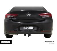 BRINK Anhängevorrichtung BMU Rückseite mit abnehmbarem Kugelkopf für OPEL 642300