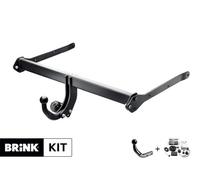 BRINK Anhängevorrichtung Rückseite 12V für OPEL Set608141