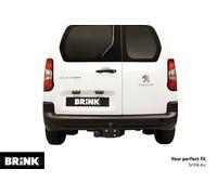 BRINK Anhängevorrichtung Rückseite mit 2-Loch-Kugelkopf für PEUGEOT OPEL CITROEN TOYOTA 660400