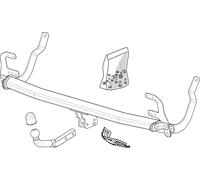Brink Anhängerkupplung schwarz (482000) für Citroen C5 III Anhängerkupplung.