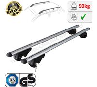 Menabo 0954001 Autodach/Dachgepäckträger Dachträger Aluminium, Schwarz