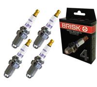 BRISK Extra LR17TC 1347 Zündkerzen, 4 Stück