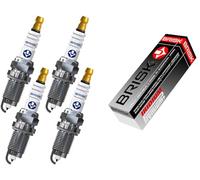 BRISK Iridium Premium+ Plus P5 RR15YIR-1 1623 Zündkerzen, 4 Stück