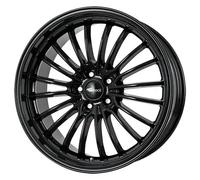 BROCK B24-GP schwarzglanz Horn poliert 8.5Jx19 5x114.3 ET40