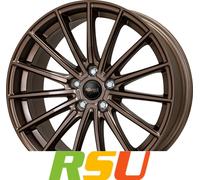Brock B36 bronze-copper matt-lackiert 8.5x19" ET38 LK5 114.3 ML 72.6 Alufelge...
