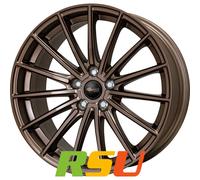 Brock B36 bronze-copper matt-lackiert 8.5x19" ET44 LK5 114.3 ML 72.6 Alufelge...
