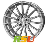 Brock B36 hyper-silber lackiert 8.5x19" ET44 LK5 114.3 ML 72.6 Alufelgen 19 Zoll