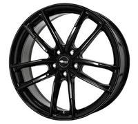 ALUFELGEN BROCK, B38, 8X19 ET45 5X112 66,6, SCHWARZ GLANZ
