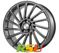 Brock B39 himalaya grey matt 7.5x19" ET51 LK5 112 ML 66.7 Alufelgen 19 Zoll