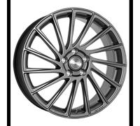 BROCK B39 himalaya-grau matt 7.0Jx17 4x100 ET38