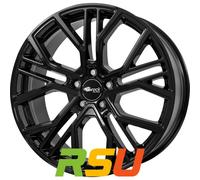 Brock B41 schwarz lackiert 10.5x20" ET55 LK5 130 ML 71.6 Alufelgen 20 Zoll