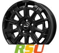 BROCK B45-5L satin black matt (sbm) 7.5Jx18 5x130 ET43