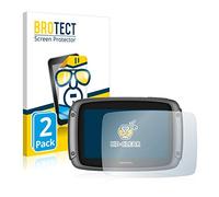 BROTECT 2 Stück Schutzfolie für TomTom Rider 50 Displayschutz Folie Made in Germany, Ultra-Klar