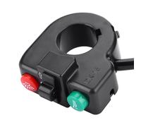 BRRNOO Fahrrad-Blinker, Motorrad-Lenkerschalter, Blinker für Fahrrad, Motorrad-Scheinwerfer, Hupe, EIN/AUS-Steuerschalter, 3-in-1-Lichthupen-Blinkerschalter für Roller