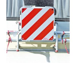 Brunner Zebra Alu Warntafel für Italien