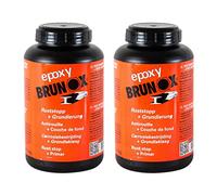 Brunox 2X Epoxy Rostumwandler Rostschutz Roststopp Grundierung Grundierer 1 L