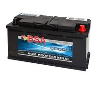 BSA AGM Autobatterie 120AH - 1100A/EN Start Stop ersetzt 105AH 110AH Audi BMW