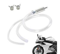 Bsbkoj Bremsanlage Entlüftungswerkzeug, Ventilschlauch Entlüftungsgerät, Klarer Weichschlauch Entlüfter für Motorrad Roller Reparatur Wartungssystem