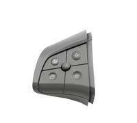 BTFWM Auto-Multifunktions-Lenkrad-Steuerschalter-Tasten, Passend für Mercedes-Benz, Gl Ml R, Passend für B-Klasse W164 W245 W251 Lenkradknopfsatz(BLACK Model B Gray L)