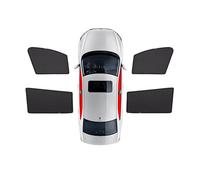 BTOGEGXJR Auto-Sonnenblenden-Set, für Nissan Tiida 2010 Blockiert UV-Strahlen Faltbar Sonnenschutz Windschutzscheiben Abdeckung,A