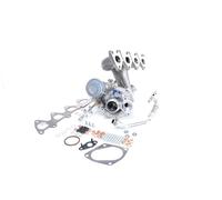 BTS Turbo Lader, Aufladung TURBO SERVICE SET ORIGINAL mit Anbaumaterial für VW T981363