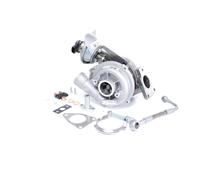 BTS Turbo Lader, Aufladung TURBO SERVICE SET REMAN mit Anbaumaterial für FORD VOLVO T981158