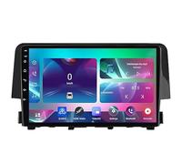 BUCHUAN Android 15 Autoradio Stereo 9 Zoll HD Digital Multi-Touchscreen für Honda Civic 10 2015-2020, Android Auto mit GPS Bluetooth Lenkradsteuerung DAB mit Rückfahrkamera,4 Core WiFi 2G+32G